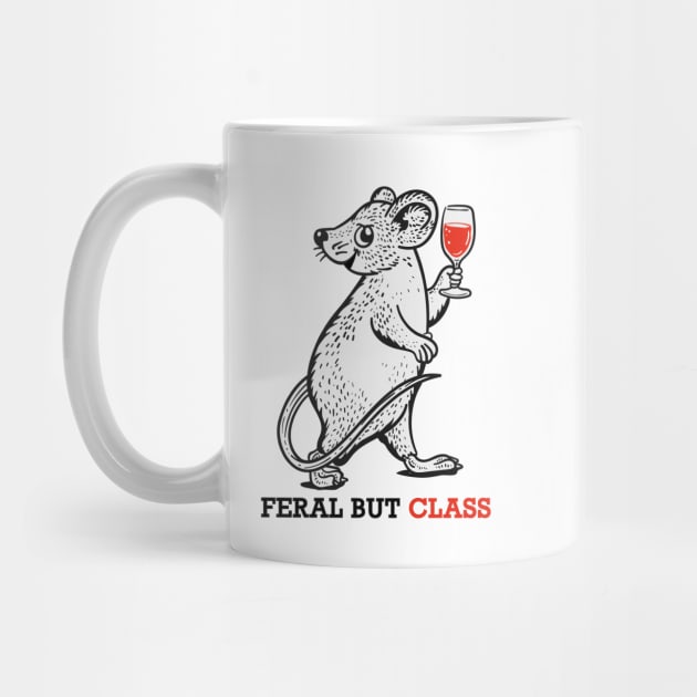 Feral but Class ( Rat Edit ) by Wulfland Arts